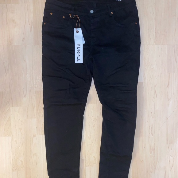 Purple Brand Black Jeans 36”